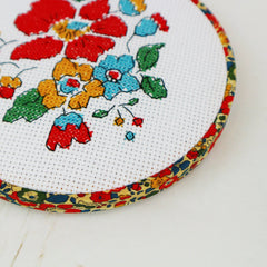 Stitchkits Crafts Mini Floral Cross Stitch Kit