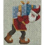 Rebecca Wood Designs Red Elf Needlepoint Canvas