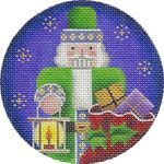 Rebecca Wood Designs Lamp Nutcracker Needlepoint Canvas