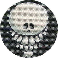 Rebecca Wood Designs Skull Bones Needlepoint Canvas