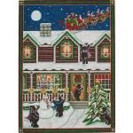 Rebecca Wood Designs On the Roof Needlepoint Canvas