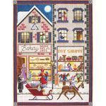 Rebecca Wood Designs City Chanukah Needlepoint Canvas