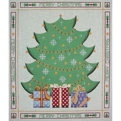 Rebecca Wood Designs Advent Tree Needlepoint Canvas