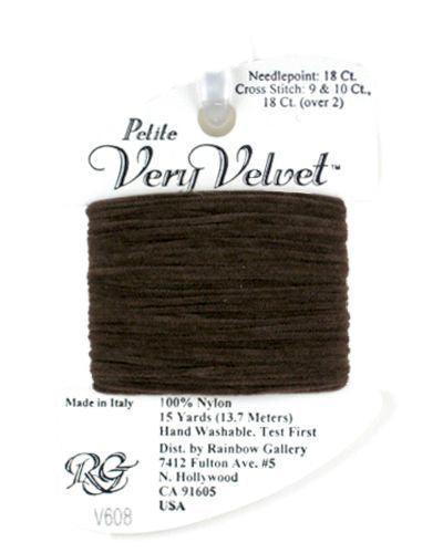 Rainbow Gallery Petite Very Velvet - 608 Dark Brown