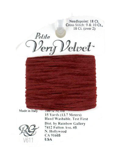 Rainbow Gallery Petite Very Velvet - 611 Brick Red