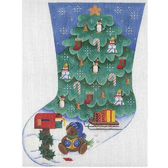 Rebecca Wood Designs Gifts of Christmas Needlepoint Canvas - 13M