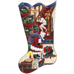 Rebecca Wood Designs Dads Hunting Dog Needlepoint Canvas - 13M