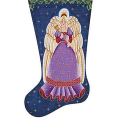 Rebecca Wood Designs Nordic Angel Needlepoint Canvas - 13M