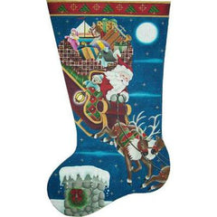 Rebecca Wood Designs First Stop Needlepoint Canvas - 13M