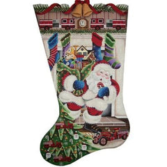 Rebecca Wood Designs Out Of The Fireplace Needlepoint Canvas - 13M