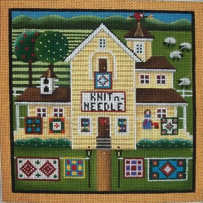 Rebecca Wood Designs Knit N Needle Needlepoint Canvas