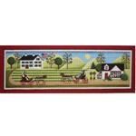 Rebecca Wood Designs Country Summer Needlepoint Canvas