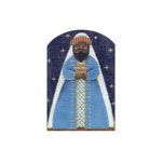 Rebecca Wood Designs Dome Blue Wise Man Needlepoint Canvas