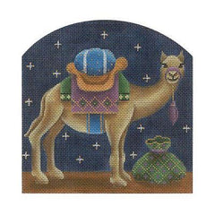 Rebecca Wood Designs Dome Camel Needlepoint Canvas