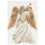 Rebecca Wood Designs Angel Needlepoint Canvas