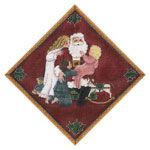 Rebecca Wood Designs Christmas wishes Needlepoint Canvas