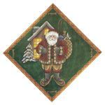 Rebecca Wood Designs Alpine Christmas Needlepoint Canvas