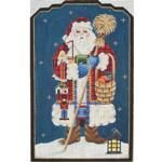 Rebecca Wood Designs Snow Mom Needlepoint Canvas