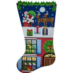 Rebecca Wood Designs Christmas Night Needlepoint Canvas - 13M
