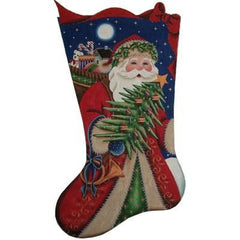 Rebecca Wood Designs Christmas Robes Needlepoint Canvas - 13M