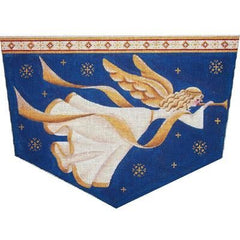 Rebecca Wood Designs Golden Angel Needlepoint Canvas - 13M