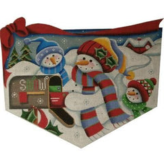 Rebecca Wood Designs Christmas Letters 13M Needlepoint Canvas