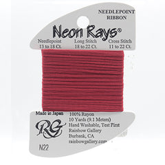 Rainbow Gallery Neon Rays - 022 Crimson
