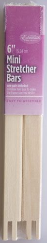 Edmunds Mini Stretcher Bars - 6 Inch Pair