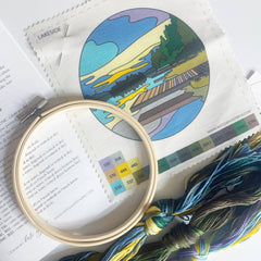 Kate Wyatt Fine Art Lakeside Embroidery Kit