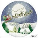 Melissa Shirley Designs Merry Christmas to All 488-H Needlepoint Canvas