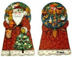 Melissa Shirley Designs Old Fashioned Santa Needlepoint Canvas