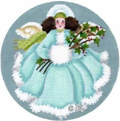 Melissa Shirley Designs January's Angel Needlepoint Canvas