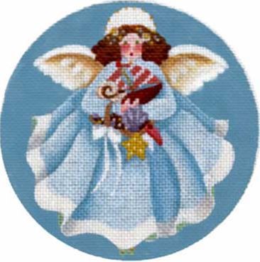 Melissa Shirley Designs August's Angel Needlepoint Canvas