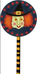 Melissa Shirley Designs Witch Lollipop Needlepoint Canvas