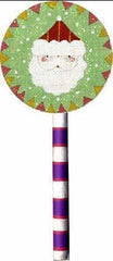 Melissa Shirley Designs Santa Lollipop Needlepoint Canvas