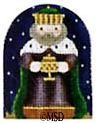 Melissa Shirley Designs Nativity Thimble-1st King Needlepoint Canvas