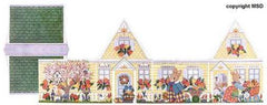 Melissa Shirley Designs Easter House Needlepoint Canvas