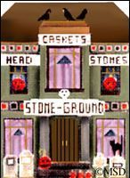 Melissa Shirley Designs Stone Ground House Needlepoint Canvas
