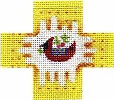 Melissa Shirley Designs Christmas Petit Four- Cardinal Needlepoint Canvas