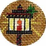 Melissa Shirley Designs Advent Treasure- Lantern Needlepoint Canvas