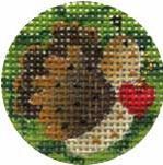 Melissa Shirley Designs Advent Treasure- Partridge Needlepoint Canvas