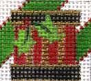Melissa Shirley Designs Advent Treasure- Drum Needlepoint Canvas