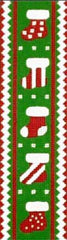 Melissa Shirley Designs Boot Ribbon Candy Needlepoint Canvas