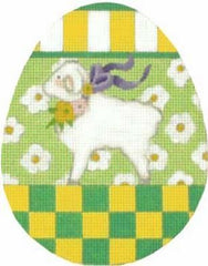 Melissa Shirley Designs Animal Egg-Ewe Needlepoint Canvas