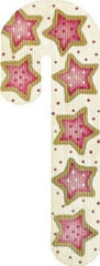 Melissa Shirley Designs Star Cookie Candy Cane Needlepoint Canvas