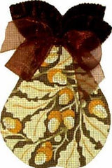 Melissa Shirley Designs Acorns Pear Needlepoint Canvas