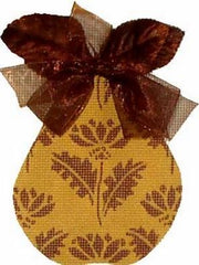 Melissa Shirley Designs Floral Pear Needlepoint Canvas
