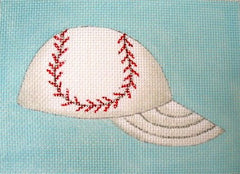 Jane Nichols Needlepoint Baseball Cap Needlepoint Canvas