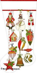 Melissa Shirley Designs Ornament Stocking Needlepoint Canvas