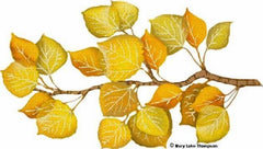Melissa Shirley Designs Yellow Leaves Needlepoint Canvas